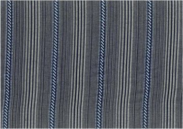 Jacquard Stripes Blue and grey